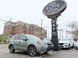 Used 2015 Subaru Forester 2.0XT Limited w-Tech Pkg - Navi - Leather - 117Kms for sale in Burlington, ON