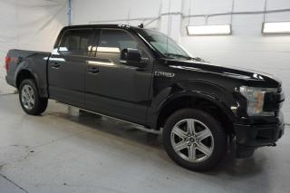Used 2018 Ford F-150 V6 LARIAT 4WD CREW *FORD SERVICED* NAVI CAMERA PANO ROOF BLIND SPOT HEATED 4 SEATS for sale in Milton, ON