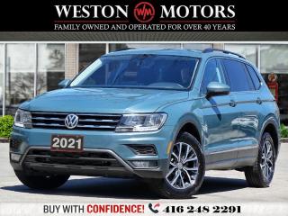 Used 2021 Volkswagen Tiguan *COMFORTLINE*4MOTION*AWD*LEATHER*HEATED STS*REVCAM for sale in Toronto, ON