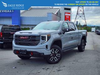 New 2024 GMC Sierra 1500 AT4 4x4, Engine control stop start, Auto Lock Rear Differential, Automatic emergency breaking, HD surround vision for sale in Coquitlam, BC