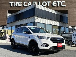 Used 2017 Ford Escape Titanium BACK UP CAM, HEATED SEATS/STEERING WHEEL, NAV, CRUISE CONTROL, BLUETOOTH!! for sale in Sudbury, ON