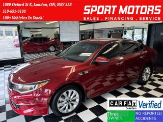 Used 2016 Kia Optima LX+Camera+Heated Steering+New Tires+CLEAN CARFAX for sale in London, ON