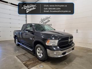 <b>Bluetooth,  SiriusXM,  Aluminum Wheels,  Air Conditioning,  Power Windows!</b><br> <br>  Hot Deal! Weve marked this unit down $12500 from its regular price of $24495.   Reliable, dependable, and innovative, this Ram 1500 proves that it has what it takes. This  2017 Ram 1500 is fresh on our lot in Indian Head. <br> <br>The reasons why this Ram 1500 stands above the well-respected competition are evident: uncompromising capability, proven commitment to safety and security, and state-of-the-art technology. From the muscular exterior to the well-trimmed interior, this truck is more than just a workhorse. Get the job done in comfort and style with this Ram 1500. This  Quad Cab 4X4 pickup  has 193,800 kms. Its  black in colour  . It has a 8 speed automatic transmission and is powered by a  395HP 5.7L 8 Cylinder Engine.  <br> <br> Our 1500s trim level is SLT. This Ram 1500 SLT is a great blend of features, value, and capability. It comes with a Uconnect infotainment system with Bluetooth streaming audio and hands-free communication, SiriusXM, a mini trip computer,  air conditioning, cruise control, power windows, power doors with remote keyless entry, aluminum wheels, six airbags, chrome bumpers, and more. This vehicle has been upgraded with the following features: Bluetooth,  Siriusxm,  Aluminum Wheels,  Air Conditioning,  Power Windows,  Power Doors,  Cruise Control. <br> To view the original window sticker for this vehicle view this <a href=http://www.chrysler.com/hostd/windowsticker/getWindowStickerPdf.do?vin=1C6RR7GT9HS602540 target=_blank>http://www.chrysler.com/hostd/windowsticker/getWindowStickerPdf.do?vin=1C6RR7GT9HS602540</a>. <br/><br> <br>To apply right now for financing use this link : <a href=https://www.indianheadchrysler.com/finance/ target=_blank>https://www.indianheadchrysler.com/finance/</a><br><br> <br/><br>At Indian Head Chrysler Dodge Jeep Ram Ltd., we treat our customers like family. That is why we have some of the highest reviews in Saskatchewan for a car dealership!  Every used vehicle we sell comes with a limited lifetime warranty on covered components, as long as you keep up to date on all of your recommended maintenance. We even offer exclusive financing rates right at our dealership so you dont have to deal with the banks.
You can find us at 501 Johnston Ave in Indian Head, Saskatchewan-- visible from the TransCanada Highway and only 35 minutes east of Regina. Distance doesnt have to be an issue, ask us about our delivery options!

Call: 306.695.2254<br> Come by and check out our fleet of 40+ used cars and trucks and 80+ new cars and trucks for sale in Indian Head.  o~o