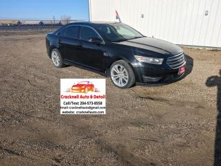 <div>2013 Ford Taurus SEL with Heated Leather and remote starter.</div><div><br /></div><div><span style=color:rgb( 15 , 15 , 15 )>Located in Carberry, but capable of bringing to Brandon. Priced to Sell! Carfax Available, excellent condition.</span></div><ul><li>Keyless entry</li><li>Remote start</li><li>Backup camera</li><li>Heated front seats</li><li>Dual-zone automatic climate control</li><li>Bluetooth connectivity</li><li>USB and auxiliary inputs</li><li>Power driver's seat</li><li>17-inch alloy wheels</li></ul><div><br /></div><div>Financing Available/ Warranty Available /Trades Welcome /<span style=color:rgb( 15 , 15 , 15 )>delivery available.</span></div><div><br /></div><div>Call/Text 204-573-8558</div><div><br /></div><div>Dealer #5742</div><div><br /></div><div>**Vehicle available for dealer trading, perfect subprime car**</div><div><br /></div><div>Treaty cards accepted - 7 Day insurances available</div><div><br /></div>
