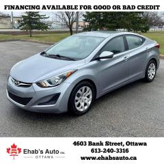 Used 2016 Hyundai Elantra Safety Certified for sale in Gloucester, ON