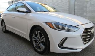 <p>2017 HYUNDAI ELANTRA GLS EDITION LOW KMS, PUSH BUTTON START, AUTOMATIC, 4DOOR SEDAN, PREMIUM STITCHED SEATS, HEATED SEATS, HEATED STEERING WHEEL, TOUCH SCREEN, BACKUP CAMERA, ANDROID AUTO, KEYLESS ENTRY, BLIND SPOT MONITORING SYSTEM, REAR CROSS TRAFFIC ALERT, PREMIUM ALLOY WHEELS, LED FOG LIGHTS, BLUTOOTH, AUDIO VOICE CONTROLS, TILT STEERING WHEELS, CRUISE CONTROLS, TRACTION CONTROL, USB/POD PORT AND MUCH MORE, COMES CERTIFIED AND 90 DAYS BUMPER TO BUMPER SHOP WARRANTY !!!</p>