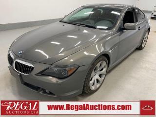 Used 2004 BMW 6 SERIES 645CI  for sale in Calgary, AB