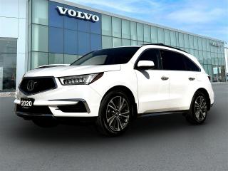 Used 2020 Acura MDX Tech Local | Moonroof | for sale in Winnipeg, MB