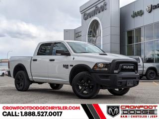 <b>Low Mileage, Aluminum Wheels,  Remote Keyless Entry,  Fog Lamps,  Rear Camera,  Cruise Control!</b><br> <br> Welcome to Crowfoot Dodge, Calgarys New and Pre-owned Superstore proudly serving Albertans for 44 years!<br> <br> Compare at $49995 - Our Price is just $45995! <br> <br>   Few vehicles have such broad appeal as a full-size pickup and the Ram 1500 Classic is no exception, says Car and Driver. This  2022 Ram 1500 Classic is fresh on our lot in Calgary. <br> <br>The reasons why this Ram 1500 Classic stands above its well-respected competition are evident: uncompromising capability, proven commitment to safety and security, and state-of-the-art technology. From its muscular exterior to the well-trimmed interior, this 2022 Ram 1500 Classic is more than just a workhorse. Get the job done in comfort and style while getting a great value with this amazing full size truck. This low mileage  Regular Cab 4X4 pickup  has just 7,561 kms. Stock number 10682 is white in colour  . It has a 8 speed automatic transmission and is powered by a  smooth engine. <br> <br> Our 1500 Classics trim level is SLT. Stepping up to this 1500 Classic SLT is an excellent choice as this hard working truck comes loaded with chrome exterior accents and chrome bumpers, stylish aluminum wheels, remote keyless entry, front fog lights, heavy-duty shock absorbers, electronic stability control and trailer sway control. Additional features include rear power-sliding window, ParkView rear back-up camera, cruise control, air conditioning, an touchscreen infotainment hub, automatic headlights and much more. This vehicle has been upgraded with the following features: Aluminum Wheels,  Remote Keyless Entry,  Fog Lamps,  Rear Camera,  Cruise Control,  Streaming Audio,  Touchscreen. <br> <br/><br> Buy this vehicle now for the lowest bi-weekly payment of <b>$299.61</b> with $0 down for 96 months @ 7.99% APR O.A.C. ( Plus GST      / Total Obligation of $62319  ).  See dealer for details. <br> <br>At Crowfoot Dodge, we offer:<br>
<ul>
<li>Over 500 New vehicles available and 100 Pre-Owned vehicles in stock...PLUS fresh trades arriving daily!</li>
<li>Financing and leasing arrangements with rates from prime +0%</li>
<li>Same day delivery.</li>
<li>Experienced sales staff with great customer service.</li>
</ul><br><br>
Come VISIT us today!<br><br> Come by and check out our fleet of 80+ used cars and trucks and 130+ new cars and trucks for sale in Calgary.  o~o