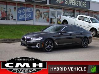 Used 2021 BMW 5 Series 530e xDrive  -  - Laser Cruise for sale in St. Catharines, ON