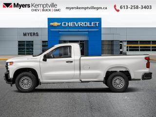 Used 2021 Chevrolet Silverado 1500 Work Truck  - Apple CarPlay for sale in Kemptville, ON