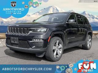 Used 2022 Jeep Grand Cherokee Limited  - Leather Seats - $159.16 /Wk for sale in Abbotsford, BC