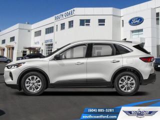 <b>Navigation, Heated Seats, Cold Weather Package, Heated Steering Wheel, Remote Engine Start!</b><br> <br>   In the city or in the forest, this Ford Escape is built to get you over any terrain with confidence and comfort. <br> <br>This Ford Escape was built for an active lifestyle and offers plenty of options for you to hit the road in your own individual style. Whether you need a family SUV for soccer practice, a capable adventure vehicle, or both, the versatile Ford Escape has you covered. Built for those who live on the go, the 2024 Ford Escape is made to be unstoppable.<br> <br> This oxford white SUV  has an automatic transmission and is powered by a  180HP 1.5L 3 Cylinder Engine.<br> <br> Our Escapes trim level is Active. Immensely practical and stylish, this Ford Escape Active packs amazing standard features such as a power-operated liftgate for rear cargo access, LED headlights with automatic high beams, an 8-inch infotainment screen powered by SYNC 4 with wireless Apple CarPlay and Android Auto, FordPass Connect with 4G mobile internet hotspot access, and proximity keyless entry with push button start. Road safety features include blind spot detection, pre-collision assist with automatic emergency braking and a back-up camera, lane keeping assist, lane departure warning, and front and rear collision mitigation. Additional features include dual-zone climate control, front and rear cupholders, smart device remote engine start, and even more. This vehicle has been upgraded with the following features: Navigation, Heated Seats, Cold Weather Package, Heated Steering Wheel, Remote Engine Start, Tech Package, Lane Assist. <br><br> View the original window sticker for this vehicle with this url <b><a href=http://www.windowsticker.forddirect.com/windowsticker.pdf?vin=1FMCU9GN6RUB18739 target=_blank>http://www.windowsticker.forddirect.com/windowsticker.pdf?vin=1FMCU9GN6RUB18739</a></b>.<br> <br>To apply right now for financing use this link : <a href=https://www.southcoastford.com/financing/ target=_blank>https://www.southcoastford.com/financing/</a><br><br> <br/>    2.99% financing for 84 months. <br> Buy this vehicle now for the lowest bi-weekly payment of <b>$245.47</b> with $0 down for 84 months @ 2.99% APR O.A.C. ( Plus applicable taxes -  $595 Administration Fee included    / Total Obligation of $44675  ).  Incentives expire 2024-05-08.  See dealer for details. <br> <br>Call South Coast Ford Sales or come visit us in person. Were convenient to Sechelt, BC and located at 5606 Wharf Avenue. and look forward to helping you with your automotive needs. <br><br> Come by and check out our fleet of 20+ used cars and trucks and 110+ new cars and trucks for sale in Sechelt.  o~o