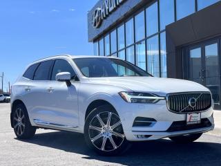 <b>Sunroof,  Leather Seats,  Cooled Seats,  Apple CarPlay,  Android Auto!</b><br> <br>  Compare at $40170 - Our Price is just $39000! <br> <br>   Safety and luxury is assured for driver and occupants in this capable Volvo XC60. This  2020 Volvo XC60 is fresh on our lot in Midland. <br> <br>Bold and exceptional exterior styling with an exquisitely crafted interior space make this Volvo XC60 a strongly compelling option in the highly competitive luxury crossover SUV segment. With an impressive amount of safety and driver-assistive technology, unrivaled performance and an abundance of occupant space and cargo volume, this Volvo XC60 is more than ready for your next family adventure.This  SUV has 50,153 kms. Its  winter white in colour  . It has an automatic transmission and is powered by a   2.0L 4 Cylinder Engine.  It may have some remaining factory warranty, please check with dealer for details. <br> <br> Our XC60s trim level is T6 AWD Inscription. Stepping up to this T6 Inscription rewards you with exclusive genuine wood interior trim pieces, plush ventilated and head power-adjustable Nappa leather seats with lumbar support, cushion extension, power-adjustable bolsters and memory function, bright LED headlights with inbuilt daytime running lights, cornering functionality and automatic high beams, Apple CarPlay, Android Auto, inbuilt navigation, SiriusXM, and a tilting and sliding dual-panel sunroof with tinted glass and power blinds. Other features include front dual-zone and rear climate control, lane keeping assist, forward collision mitigation, trailer tow assist, proximity keyless entry, a power rear liftgate and a refrigerated glovebox, among others. This vehicle has been upgraded with the following features: Sunroof,  Leather Seats,  Cooled Seats,  Apple Carplay,  Android Auto,  Power Liftgate,  Lane Departure Warning. <br> <br>To apply right now for financing use this link : <a href=https://www.bourgeoishyundai.com/finance/ target=_blank>https://www.bourgeoishyundai.com/finance/</a><br><br> <br/><br>BUY WITH CONFIDENCE. Bourgeois Auto Group, we dont just sell cars; for over 75 years, we have delivered extraordinary automotive experiences in every showroom, on the road, and at your home. Offering complimentary delivery in an enclosed trailer. <br><br>Why buy from the Bourgeois Auto Group? Whether you are looking for a great place to buy your next new or used vehicle find a qualified repair center or looking for parts for your vehicle the Bourgeois Auto Group has the answer. We offer both new vehicles and pre-owned vehicles with over 25 brand manufacturers and over 200 Pre-owned Vehicles to choose from. Were constantly changing to meet the needs of our customers and stay ahead of the competition, and we are committed to investing in modern technology to ensure that we are always on the cutting edge. We use very strategic programs and tools that give us current market data to price our vehicles to the market to make sure that our customers are getting the best deal not only on the new car but on your trade-in as well. Ask for your free Live Market analysis report and save time and money. <br><br>WE BUY CARS  Any make model or condition, No purchase necessary. We are OPEN 24 hours a Day/7 Days a week with our online showroom and chat service. Our market value pricing provides the most competitive prices on all our pre-owned vehicles all the time. Market Value Pricing is achieved by polling over 20000 pre-owned websites every day to ensure that every single customer receives real-time Market Value Pricing on every pre-owned vehicle we sell. Customer service is our top priority. No hidden costs or fees, and full disclosure on all services and Carfax®. <br><br>With over 23 brands and over 400 full- and part-time employees, we look forward to serving all your automotive needs! <br> Come by and check out our fleet of 30+ used cars and trucks and 50+ new cars and trucks for sale in Midland.  o~o