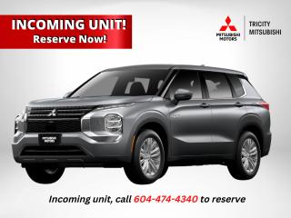 New 2024 Mitsubishi Outlander Phev ES - Heated Seats, Apple Carplay/Android Auto for sale in Coquitlam, BC