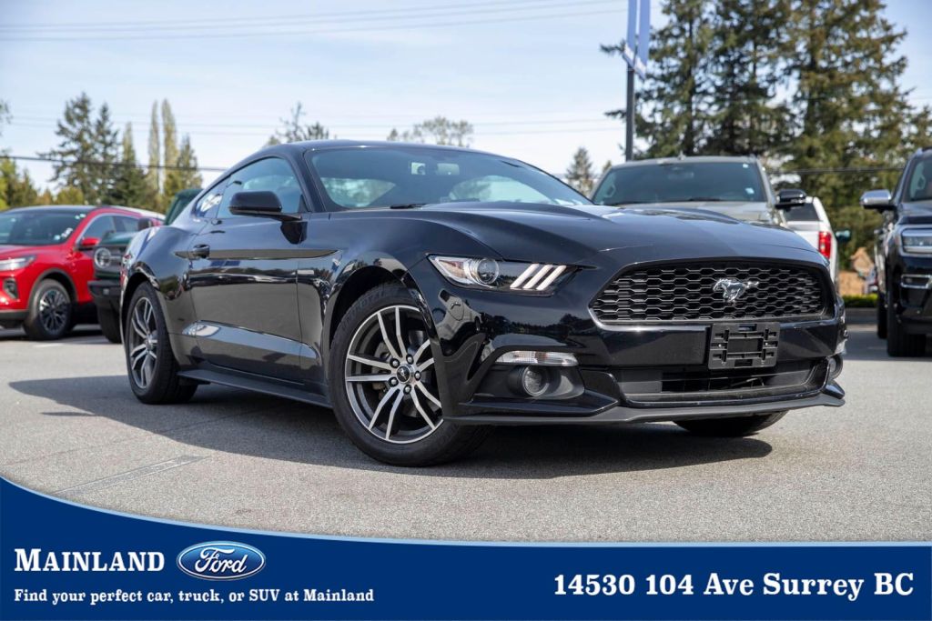 Used 2016 Ford Mustang EcoBoost MANUAL TRANSMISSION CERAMIC COATED for Sale in Surrey, British Columbia