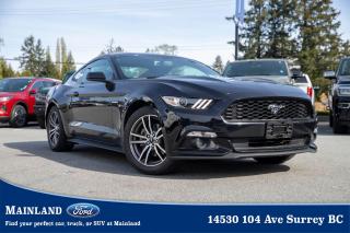 Used 2016 Ford Mustang EcoBoost MANUAL TRANSMISSION | CERAMIC COATED for sale in Surrey, BC