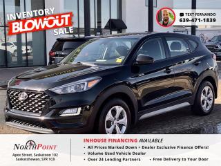 2019 HYUNDAI TUCSON SE for Sale in Saskatoon, SK 2019HyundaiTucsonSpecial Edition126,315 KM <br/> Excellent Maintenance History <br/>  <br/> Fully Serviced and Inspected <br/>  <br/> Brandnew Windshield <br/>  <br/> Drive home in the 2019 Hyundai Tucson Essential SE, available now at North Point Auto Sales in Saskatoon. This compact SUV embodies sleek design and smart technology, tailored to elevate your driving experience. The Hyundai Tucson Essential SE is designed with efficiency and performance in mind, featuring a dependable engine that provides an ideal balance of power and fuel economy. <br/> Key features of the Tucson Essential SE include a user-friendly 7-inch display audio system with Android Auto and Apple CarPlay for seamless smartphone integration. Comfort is prioritized with heated front seats and a spacious, well-appointed interior that accommodates up to five passengers comfortably. Safety is also at the forefront, equipped with a rearview camera, lane-keeping assist, and forward collision-avoidance assist, enhancing your peace of mind on every journey. <br/> Additional amenities such as automatic headlights, Bluetooth connectivity, and a hands-free trunk release add convenience and ease to your daily routine. The exterior boasts 17-inch alloy wheels and an attractive grille that enhances its modern appeal. <br/> At North Point Auto Sales, we understand the importance of flexible purchasing options. We offer customizable financing solutions, including in-house financing, to fit your individual needs. Visit us today in Saskatoon to explore the 2019 Hyundai Tucson Essential SE and discover how easy it is to drive away in a vehicle that perfectly suits your lifestyle. #HyundaiTucson #CompactSUV #NorthPointAutoSales #SaskatoonAuto <br/>   <br/> STOCK # PP2460 <br/> Looking for a used car Financing in Saskatoon?    GET PRE APPROVED ONLINE TODAY!   <br/> ****** IN HOUSE FINANCING AVAILABLE ******* <br/> Over 25 lending partners on site <br/> Free Delivery anywhere in Western Canada <br/> Full Vehicle History Disclosure <br/> Dealer Exclusive Financing Incentives(O.A.C) <br/> We Take anything on Trade  Powersports, Boats, RV. <br/> This vehicle qualifies for Special Low % Financing <br/> NORTH POINT AUTO SALES in Saskatoon. <br/> Call or Text Fernando (639) 471-1839 (General Manager) <br/>             <br/>            www.northpointautosales.ca  <br/> *Conditions Apply. Contact Dealer for Details.  <br/> Looking for the best selection of quality used cars in Saskatoon? Look no further than North Point Auto Sales! Our extensive inventory features a diverse range of meticulously inspected vehicles, ensuring you get the reliable and safe ride you deserve. At North Point, we believe in transparent and fair pricing. Our competitive prices reflect the true value of our vehicles, giving you peace of mind that youre making a smart investment. What sets us apart is our dedicated team of automotive experts. With years of experience, theyre passionate about helping you find the perfect vehicle that fits your lifestyle and budget. Plus, we work with a network of trusted lenders to provide you with flexible financing options. We take pride in our commitment to customer satisfaction. Our service doesnt end after the sale. Were here to support you with any questions or concerns, ensuring you have a seamless ownership experience. Located right here in Saskatoon, we understand the unique needs of the local community. Our deep knowledge of the market allows us to provide you with the best possible service. Visit us today at 102 Apex Street, Saskatoon, SK and experience the North Point Auto Sales difference for yourself. Drive away in a vehicle youll love, knowing you made the right choice with North Point! <br/>