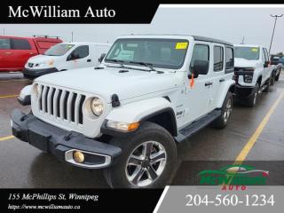 Used 2021 Jeep Wrangler Unlimited 4x4 for sale in Winnipeg, MB