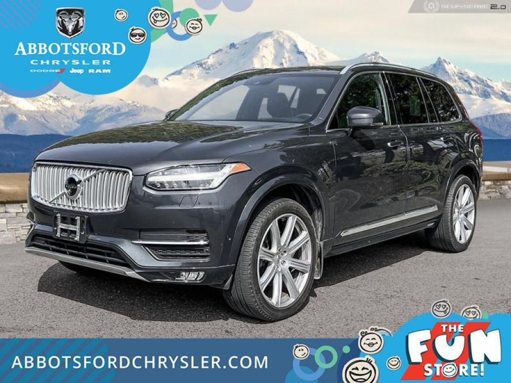 Used 2017 Volvo XC90 T6 Inscription 7-Passenger - Navigation - $159.23 /Wk for Sale in Abbotsford, British Columbia