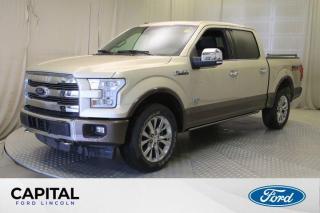 Used 2017 Ford F-150 King Ranch SuperCrew **One Owner, Clean SGI, Leather, Sunroof, Nav, 3.5L, Heated/Cooled Seats** for sale in Regina, SK