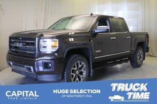 Used 2014 GMC Sierra 1500 SLT Crew Cab **Local Trade, 5.3L, Leather, Heated Seats, Level Kit** for sale in Regina, SK