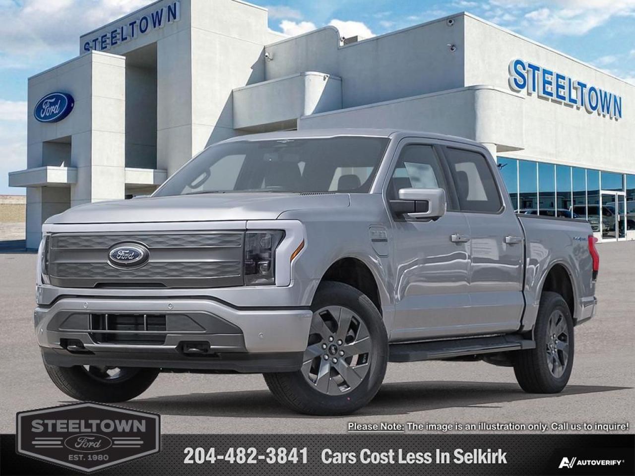 New 2024 Ford F-150 Lightning Lariat  Premium Audio,  Cooled Seats for sale in Selkirk, MB