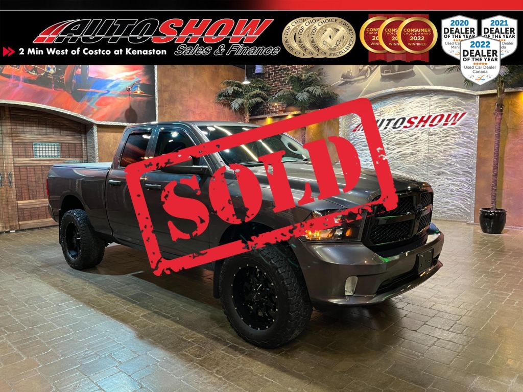 Used 2021 RAM 1500 Lifted Night Edition - 35in KO2s, Htd Seats & Wheel for Sale in Winnipeg, Manitoba