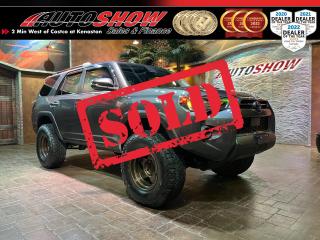 Used 2021 Toyota 4Runner Lifted TRD Off Road - Sunrf, Htd Lthr, KO2s for sale in Winnipeg, MB