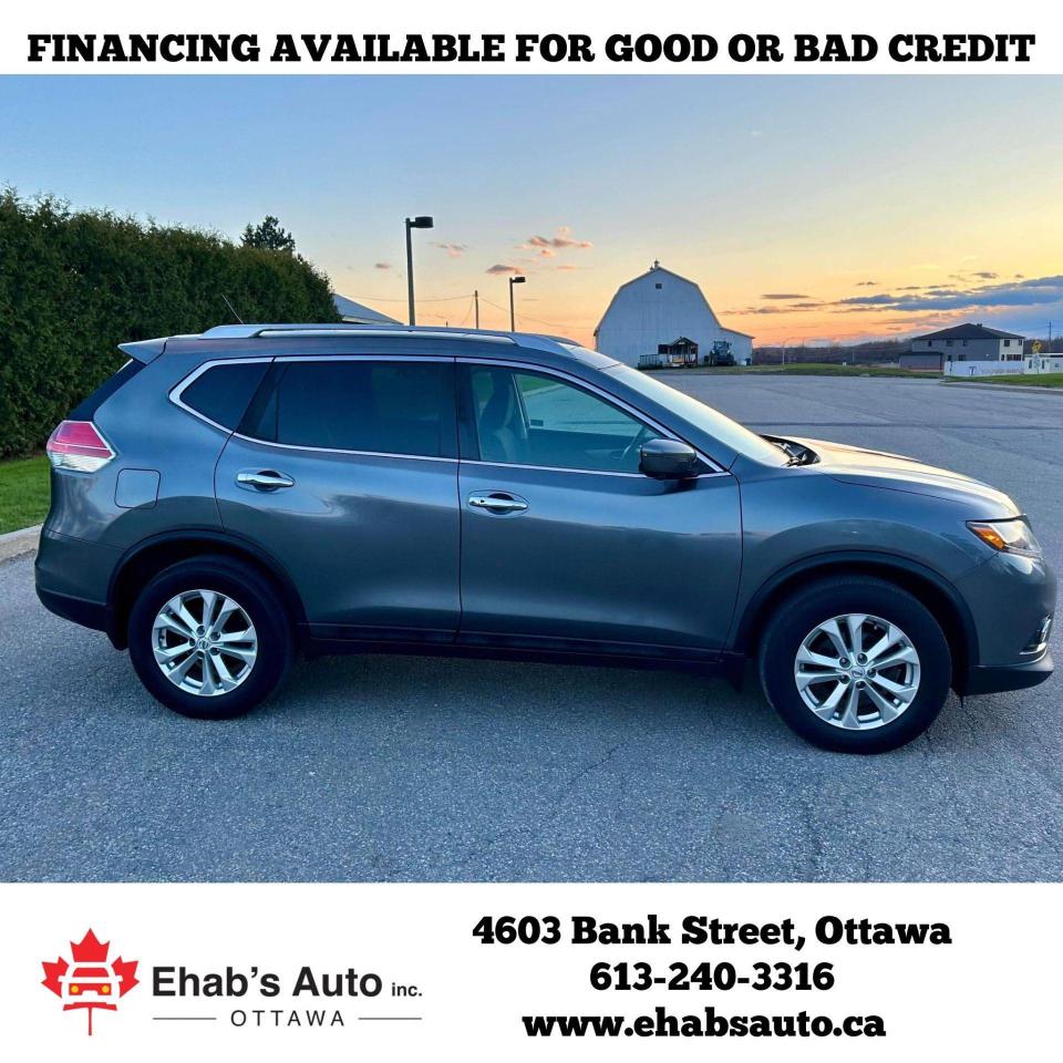 2016 Nissan Rogue AWD / Navi / Sunroof/ Safetied Photo4