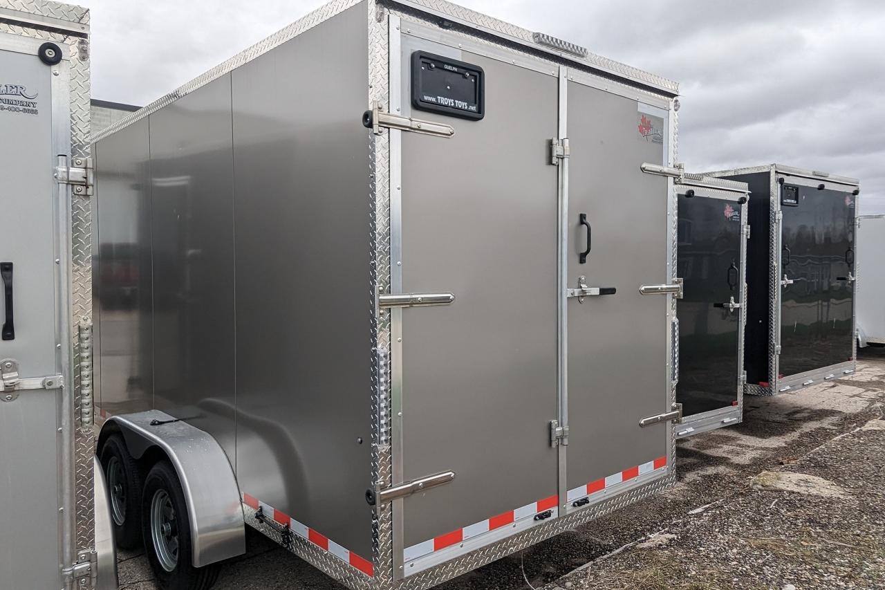 2024 Canadian Trailer Company 7x16 V-Nose Cargo Trailer Aluminum Tandem Axle Photo6