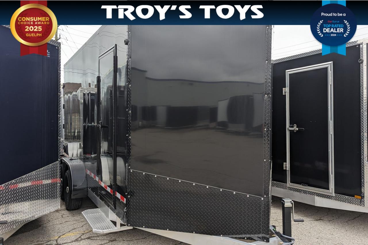 2024 Canadian Trailer Company 7x16 V-Nose Cargo Trailer Aluminum Tandem Axle