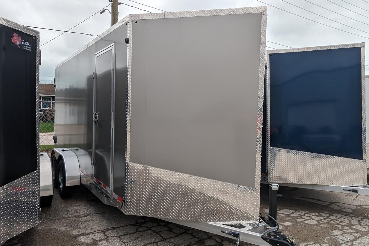 2024 Canadian Trailer Company 7x16 V-Nose Cargo Trailer Aluminum Tandem Axle