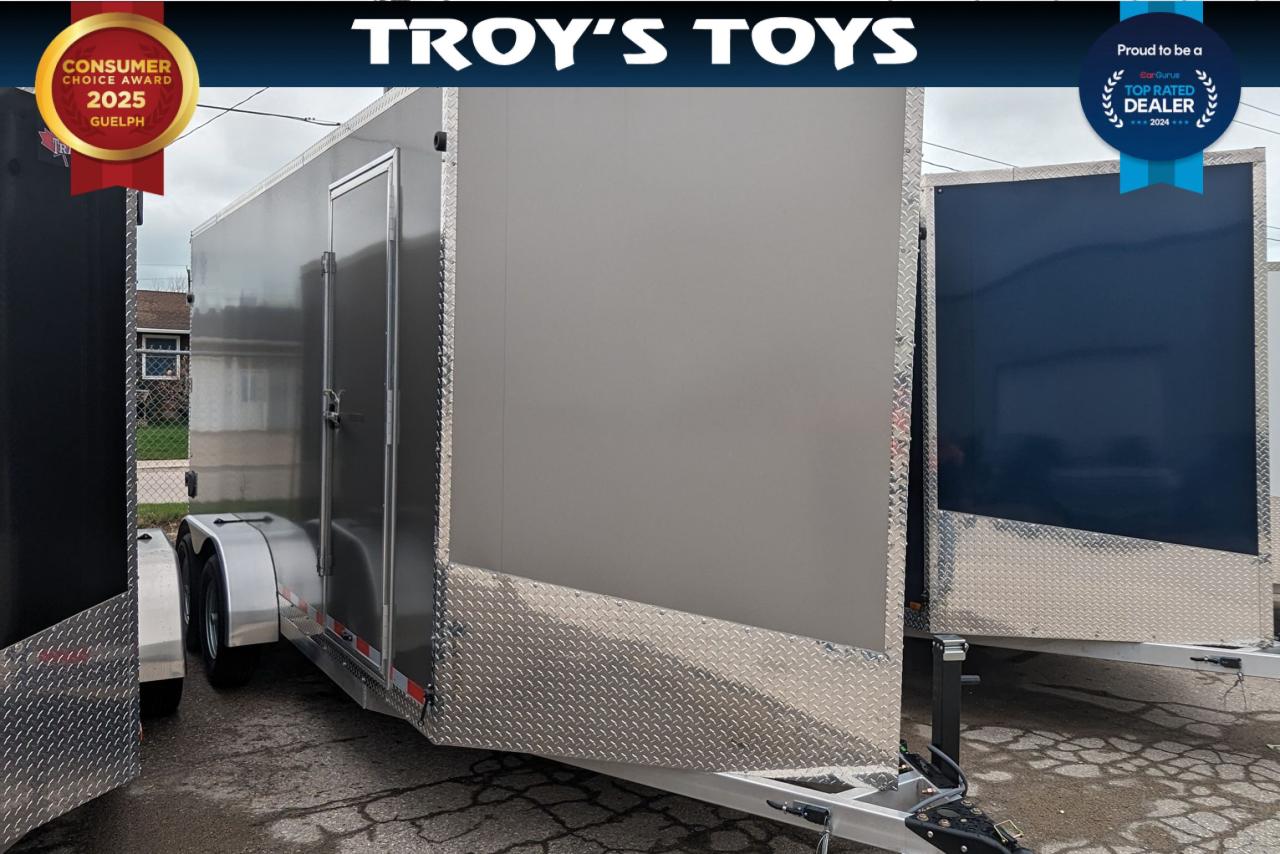 2024 Canadian Trailer Company 7x16 V-Nose Cargo Trailer Aluminum Tandem Axle