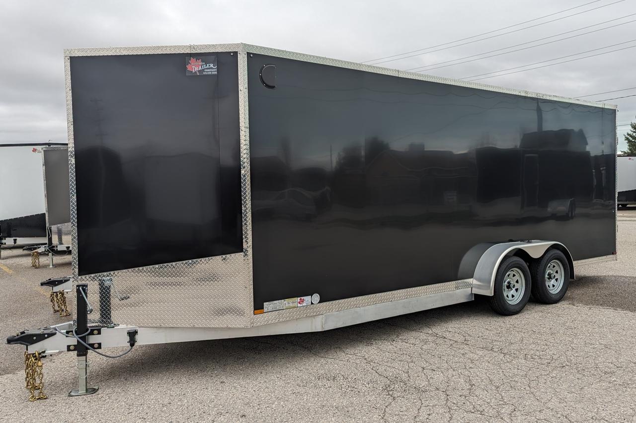 2024 Canadian Trailer Company 7x20 V-Nose Cargo Trailer Aluminum Tandem Axle Photo8