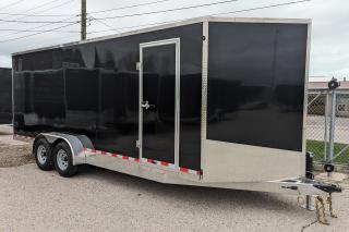 New 2024 Canadian Trailer Company 7x20 V-Nose Cargo Trailer Aluminum Tandem Axle for sale in Guelph, ON