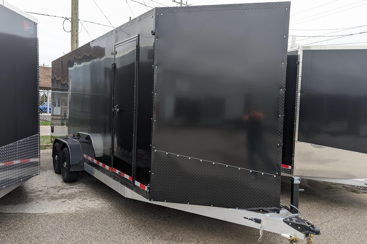 2024 Canadian Trailer Company 7x20 V-Nose Cargo Trailer Aluminum Tandem Axle Photo7