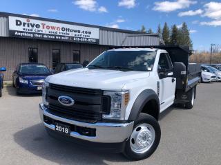 Used 2018 Ford F-550 XL DIESEL DUMP TRUCK for sale in Ottawa, ON