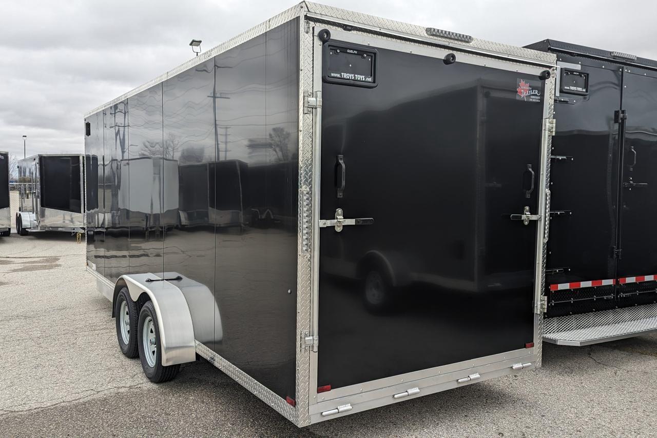 2024 Canadian Trailer Company 7x20 V-Nose Cargo Trailer Aluminum Tandem Axle