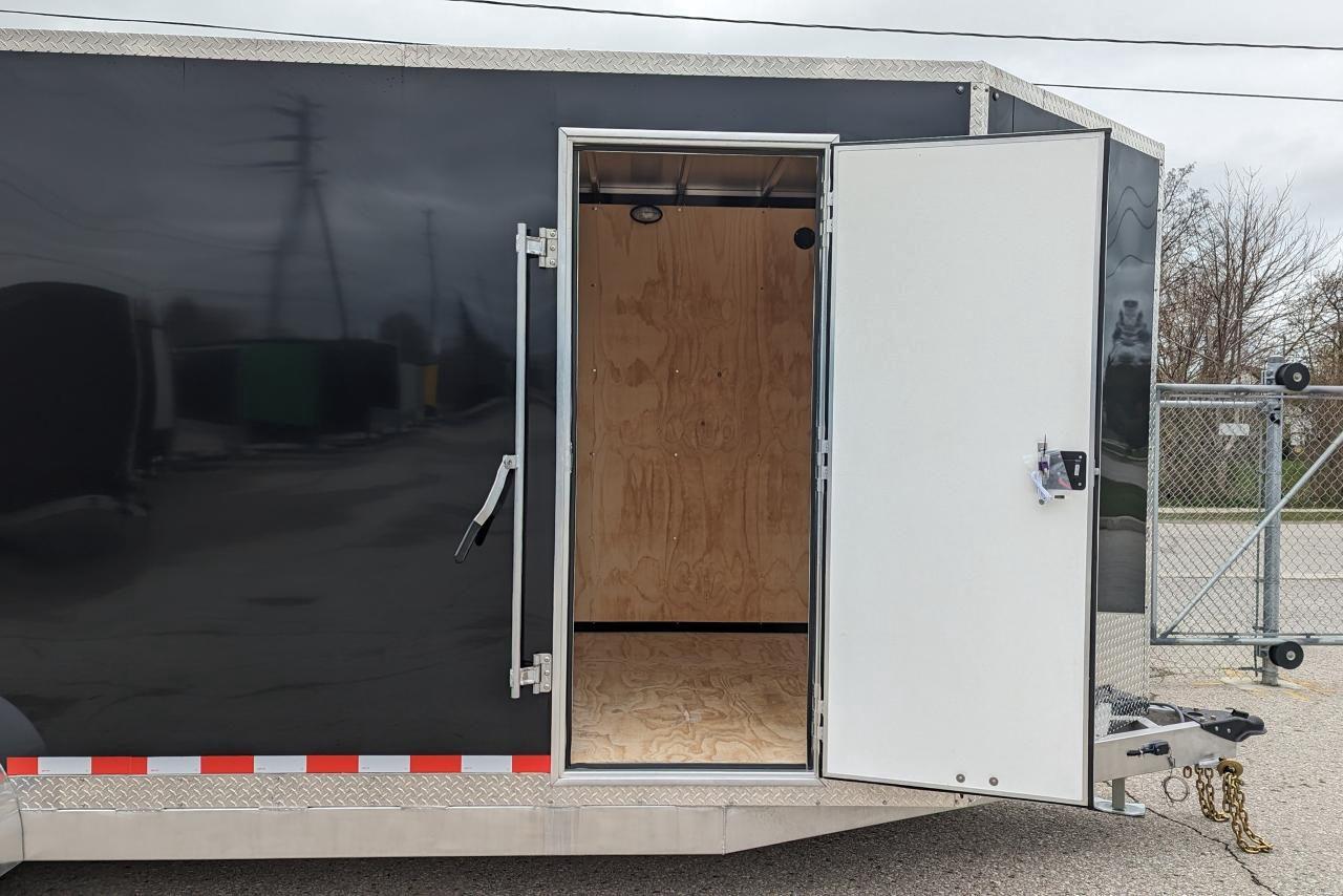 2024 Canadian Trailer Company 7x20 V-Nose Cargo Trailer Aluminum Tandem Axle