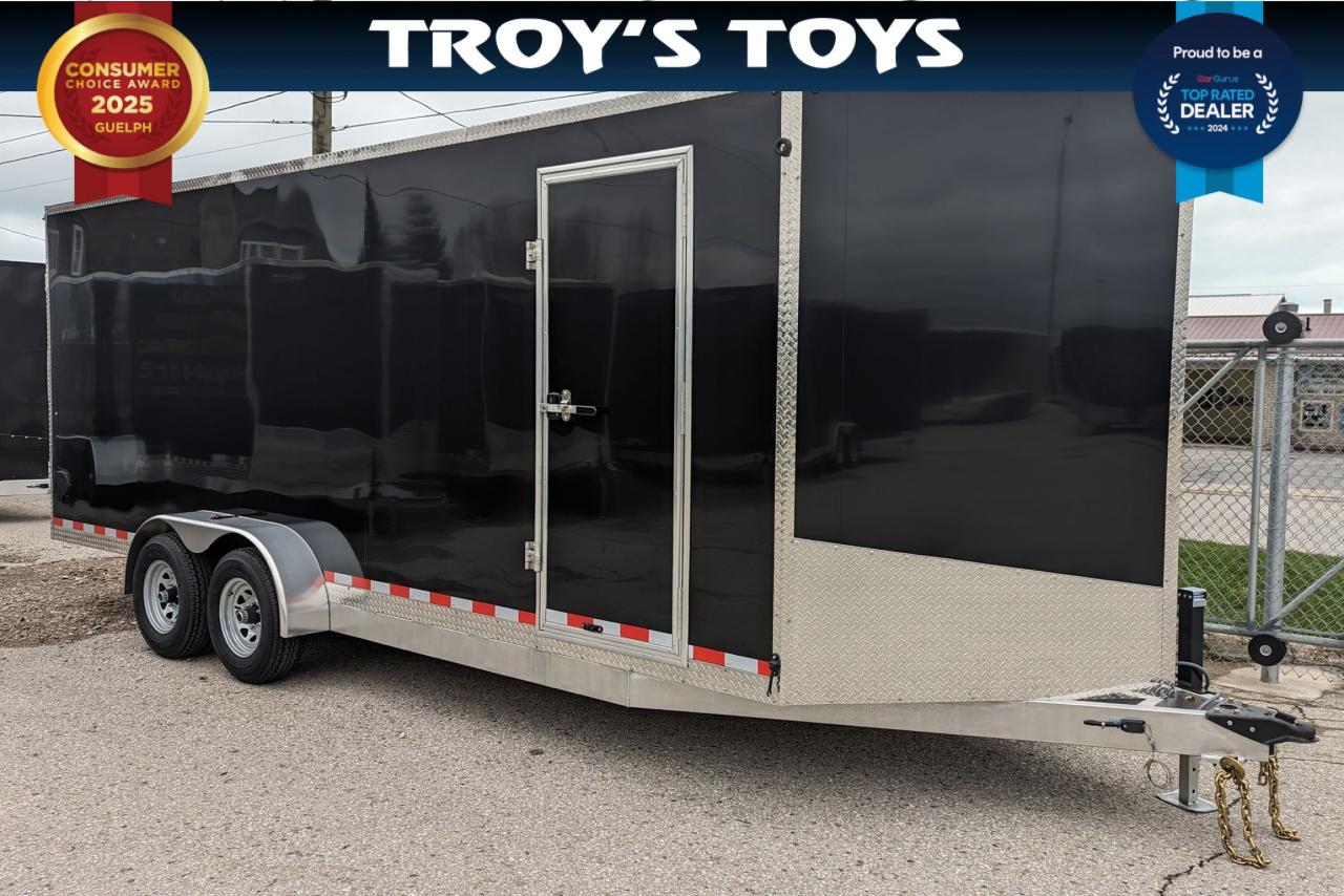 2024 Canadian Trailer Company 7x20 V-Nose Cargo Trailer Aluminum Tandem Axle