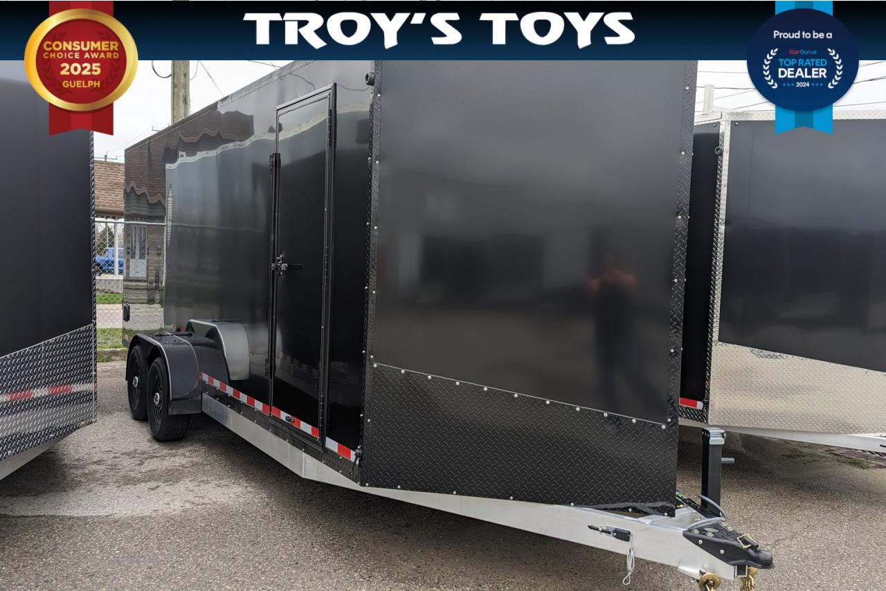 2024 Canadian Trailer Company 7x20 V-Nose Cargo Trailer Aluminum Tandem Axle