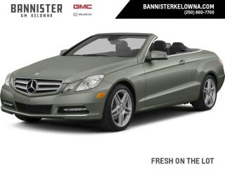 Used 2013 Mercedes-Benz E-Class PREMIUM LEATHER SEATING, LOW KMS, REARVIEW CAMERA for sale in Kelowna, BC