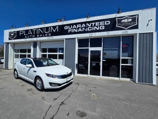<p>Unleash the Style: 2013 Kia Optima LX+ with Sunroof</p>

<p>Step into sophistication with our 2013 Kia Optima LX+where sleek design meets stellar performance. This Optima isnt just a car; its a statement. The shimmering exterior draws you in, while the dynamic lines hint at the power that lies beneath the hood.</p>

<p>Inside, youre greeted with a cabin thats as refined as it is comfortable. The spacious interior boasts premium materials and thoughtful touches throughout. And lets talk about that sunroofperfect for those sunny days when you want to feel the wind in your hair.</p>

<p>Under the hood, this Optima packs a punch with its robust yet efficient engine, delivering a driving experience thats both exhilarating and economical. Whether youre cruising through city streets or hitting the open highway, this car is designed to impress.</p>

<p>But dont just take our word for itcome see for yourself why the 2013 Kia Optima LX+ with sunroof is the perfect blend of style, comfort, and performance. Schedule your test drive today and experience the Kia difference.</p>

<p><strong>Disclaimer:</strong> All facts and features mentioned are based on the 2013 Kia Optima LX+ model at the time of production and may vary depending on the specific vehicle.</p>

<p> Inquire for details @ 613-561-4857 (Call or Text) or Drop by the office @ 2212 Princess St, Kingston, Ontario - Platinum Auto Sales, Proudly Serving Kingston at our New Convenient Location to help serve you better!<br />
 Are you making payments for a vehicle you no longer want or need? We can get you out of that car and into a car you love.<br />
 Have you been to other dealerships and declined for a vehicle? We finance ALL credit situations and income types: Full time, Part time, Pension, Old Age Security, ODSP, Ontario Works, Child Tax and even Cash Income. Good credit, bad credit, no credit? Bankruptcy or Consumer Proposal? Your approved!<br />
 Top Tier Extended Warranty & Gap Insurance Protection Packages! Come see the Platinum team and let us take the stress out of buying your next car.<br />
 Platinum Auto Sales Kingston - Call or Txt 613-561-4857 Come into the office at 2212 Princess St, Kingston The Home of Guaranteed Financing **(O.A.C. and/or down payment may be required).<br />
$699 Certification Fee Includes 30 Day Guarantee, inquire for details. <br />
 If opting to not purchase certified, please consider the following *This Vehicle is not driveable and not certified, Certification is available for $699, which also includes 30 day/1000km guarantee, in which case the vehicle is then Fit and Driveable, inquire for details.<br />
 Please contact a sales representative to ensure options are exactly as stated. It is rare but sometimes the vin decoder makes errors.<br />
</p>
