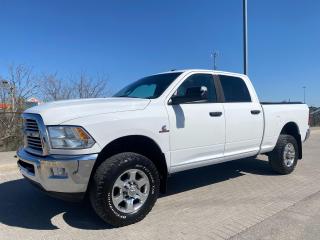 <p>Just landed, calling tradesmen, contractors and toy haulers your 3/4 ton has arrived!  Freshly traded, can you say CUMMINS??  Rare build, bright White over Diesel Grey (bench) interior giving this Crew Cab seating for 6!  6.7L w/ 4x4, Remote Start & Sub-Zero Pkg for frosty mornings, U-Connect infotainment & NAVI, Bluteooth, Exhaust Brake, Trailer Tow, Brake Controller, Reverse Cam the list of options could keep going.  CarFax report available, shows tidy and ready for your jobsite with a soft-fold tonneau cover and 3-way ball mount.  Thinking of upgrading YOUR towing muscle but new truck prices have you in sticker shock??  Visit Select Auto for flexible monthly/ Bi-weekly programs your pick OAC and stop trucking around, wont find a nicer 2500 @ $34,895.00 + HST & Licensing    </p><p style=box-sizing: border-box; padding: 0px; margin: 0px 0px 1.375rem;><span style=box-sizing: border-box;>**Select Auto has financing options for good credit, no credit or poor credit. No Credit = NO PROBLEM!! Drop by our Etobicoke Dealership & get your approval arranged we have a car for you!! Prefer a particular vehicle not in our inventory? We will source that perfect car, truck or SUV, family owned & operated for 25 + years with in-house service facilities. Follow our Instagram & like us on Facebook we want to hear from you call or txt (416) 841-7058 today**</span></p><p><span style=box-sizing: border-box;> </span></p>