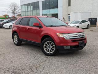 The 2010 Ford Edge combines robust performance with practical comfort features, making it a solid choice for drivers seeking a dependable midsize SUV. Powered by a 3.5L V6 engine, this SUV delivers strong performance, ensuring a smooth and responsive driving experience suitable for a variety of driving conditions. The inclusion of heated seats enhances passenger comfort, especially during colder months, providing a warm and inviting cabin environment. Equipped with cruise control, the Ford Edge allows for effortless long-distance journeys, maintaining a constant speed to reduce driver fatigue and enhance overall road trip enjoyment. With its blend of performance and essential comfort features, the 2010 Ford Edge stands out as a practical and reliable option for families and commuters alike.<br>
<br>
<br>
Key Features:<br>
<br>
Robust 3.5L V6 engine offers strong performance and a responsive driving experience.<br>
Heated seats provide enhanced comfort, particularly in colder weather, creating a warm cabin environment.<br>
Cruise control facilitates long-distance driving by maintaining a constant speed, reducing driver fatigue.<br>