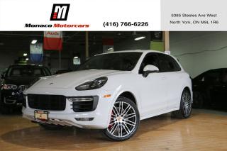 Used 2017 Porsche Cayenne TURBO AWD - BLINDSPOT|NAVI|CAMERA|BOSE|PANOROOF for sale in North York, ON