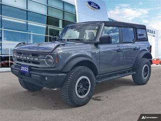 Used 2022 Ford Bronco Big Bend Sasquatch Package | Ford Co Pilot | Local Vehicle for sale in Winnipeg, MB