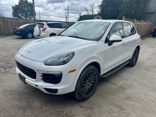 <p>2017 Porsche Cayenne Platinum Edition.</p><p>300 horsepower V-6 mated to an 8 speed automatic transmission.</p><p>Carrera White metallic exterior on black leather interior.</p><p>$88,270 MSRP </p><p>Loaded with Platinum Edition standard options as well as Premium Plus Package and factory running boards.</p><p>Accident free local Ontario vehicle.<span id=jodit-selection_marker_1713725121322_6191467447887242 data-jodit-selection_marker=start style=line-height: 0; display: none;></span></p><p><br></p><p><br></p><p><br></p> <p>** Appointments are mandatory as most of our inventory is stored off site ** Unless stated otherwise all our vehicles come Ontario Safety Certified with a 30 day Dealer guarantee as well as a complimentary Carfax report. There are no hidden fees. Competitive financing rates are available for most of our vehicles and extended warranties are also available through Lubrico Canada. You can find us at 12993 Steeles Avenue, Halton Hills, just west of Trafalgar Road near the Toronto Premium Outlet Mall. Located beside Mississauga, we are easily accessed from the Trafalgar Road exit of Hwy 401. We have been proudly serving the GTA area including Milton, Georgetown, Halton Hills, Acton, Erin, Brampton Mississauga, Toronto, and the surrounding areas for over 20 years. Please visit or website at www.bulletproofauto.ca for videos of our inventory. If we dont have exactly what youre looking for, we will find it. Also please take the time to research our Google and Facebook reviews. We pride ourselves in exceptional customer service and will always strive to provide our customers with a unique and personal car buying experience.  Bulletproof Auto Sales. Aim Higher.<span id=jodit-selection_marker_1682346445326_9978056229470107 data-jodit-selection_marker=start style=line-height: 0; display: none;></span></p>