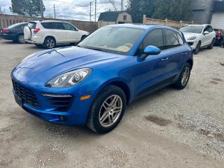 <p>2017 Macan S with 340 horsepower V-6 mated to an 7 speed dual clutch PDK automatic transmission.</p><p>Sapphire Blue metallic exterior on Luxor beige leather interior.</p><p>$72,000 MSRP</p><p>Premium Plus Package</p><p>Heated and cooled seats with memory.</p><p>Heated steering wheel.</p><p>Panoramic roof.</p><p>Bose surround sound system with factory navigation.</p><p>Lange Change Assist</p><p>High Gloss black exterior package.</p><p>Porsche dealership serviced.<span id=jodit-selection_marker_1713723981665_6515124661451817 data-jodit-selection_marker=start style=line-height: 0; display: none;></span></p><p><br></p><p><br></p> <p>** Appointments are mandatory as most of our inventory is stored off site ** Unless stated otherwise all our vehicles come Ontario Safety Certified with a 30 day Dealer guarantee as well as a complimentary Carfax report. There are no hidden fees. Competitive financing rates are available for most of our vehicles and extended warranties are also available through Lubrico Canada. You can find us at 12993 Steeles Avenue, Halton Hills, just west of Trafalgar Road near the Toronto Premium Outlet Mall. Located beside Mississauga, we are easily accessed from the Trafalgar Road exit of Hwy 401. We have been proudly serving the GTA area including Milton, Georgetown, Halton Hills, Acton, Erin, Brampton Mississauga, Toronto, and the surrounding areas for over 20 years. Please visit or website at www.bulletproofauto.ca for videos of our inventory. If we dont have exactly what youre looking for, we will find it. Also please take the time to research our Google and Facebook reviews. We pride ourselves in exceptional customer service and will always strive to provide our customers with a unique and personal car buying experience.  Bulletproof Auto Sales. Aim Higher.<span id=jodit-selection_marker_1682346445326_9978056229470107 data-jodit-selection_marker=start style=line-height: 0; display: none;></span></p>